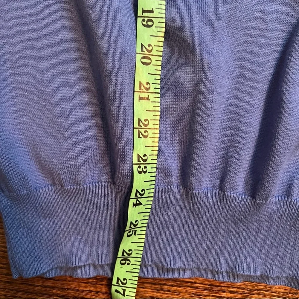 Polo golf by Ralph Lauren Men's V-Neck Blue Sweater Vest